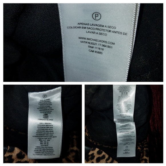 Michael Kors silk leopard sleeveless dress - Picture 8 of 8